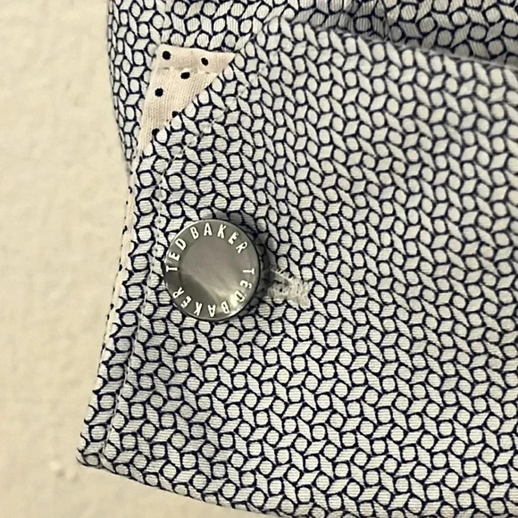 Ted Baker London | Modern Fit long sleeve button down shirt Men’s size 16.5” XL - Picture 4 of 10